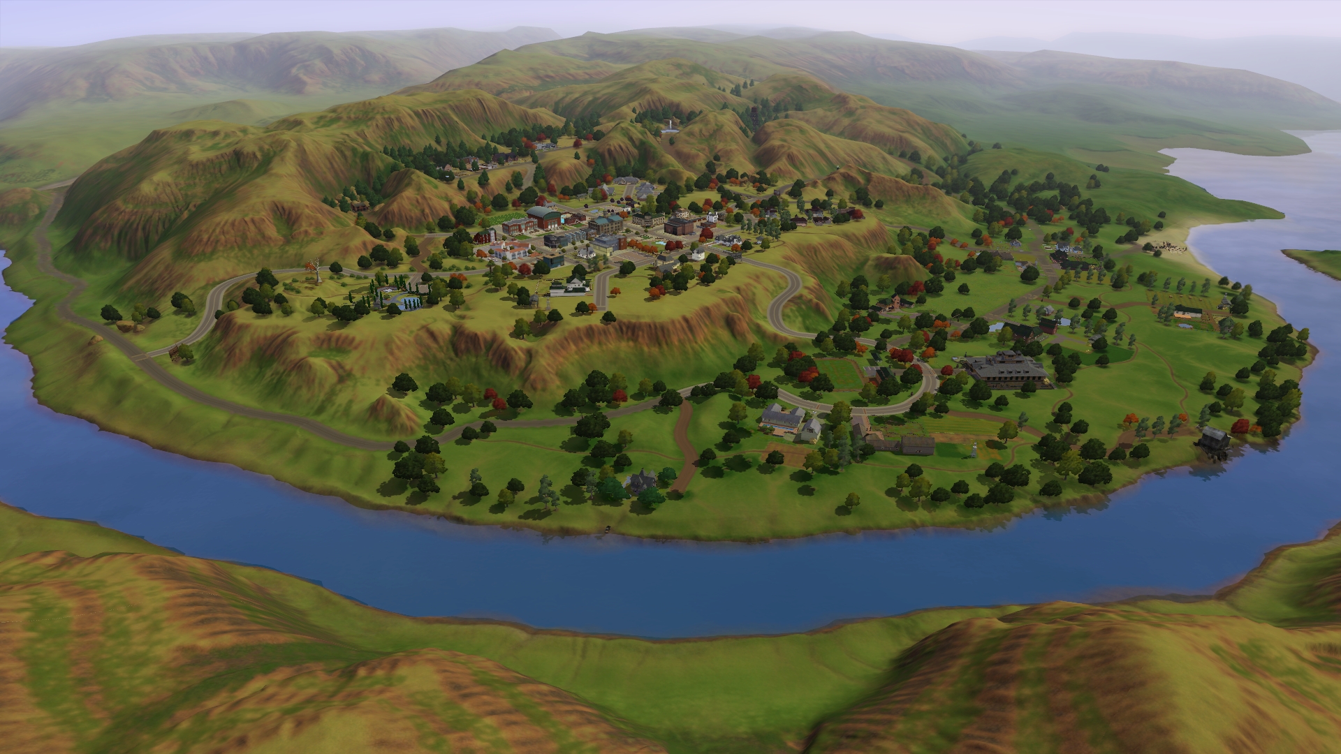 Appaloosa Plains Sims 3 Map 